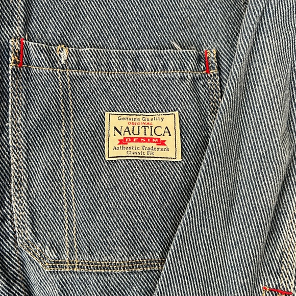 Vintage Nautica Men’s denim shirt, size L - Picture 6 of 7